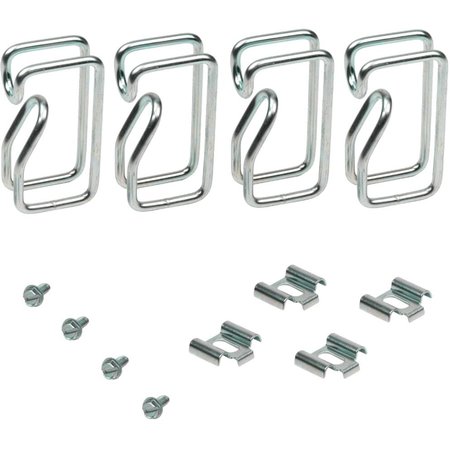 RACK SOLUTIONS D-Ring Cable Clips (4 Pack) 137-1733